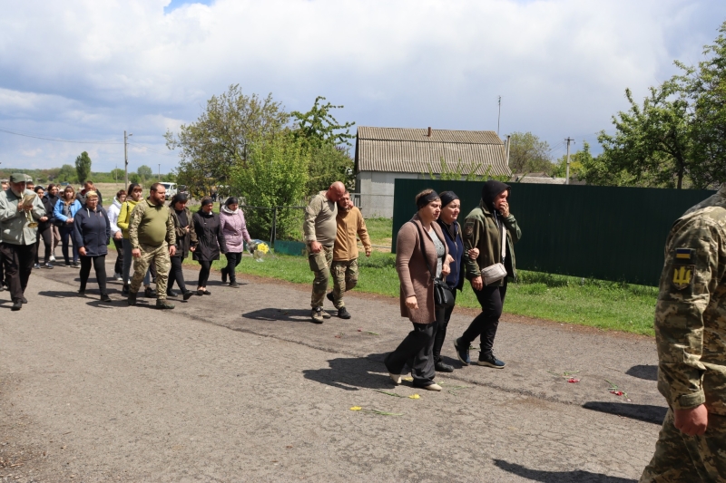 У Решетилівській громаді провели в останню дорогу загиблого Захисника України