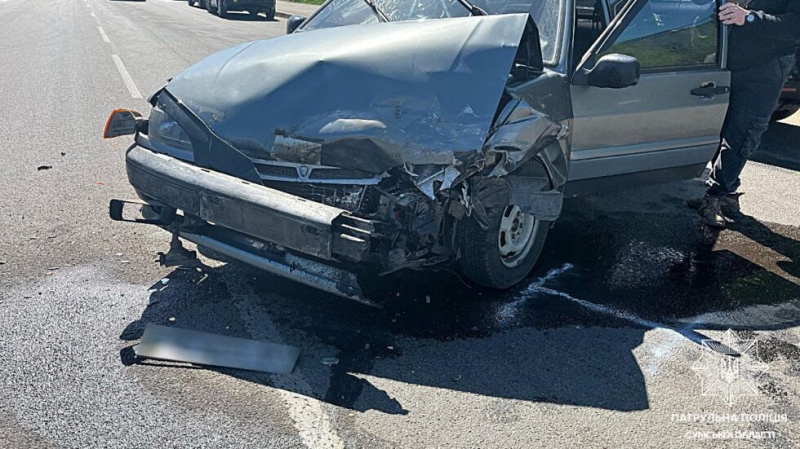 У Сумах зіткнулися Рено та ВАЗ