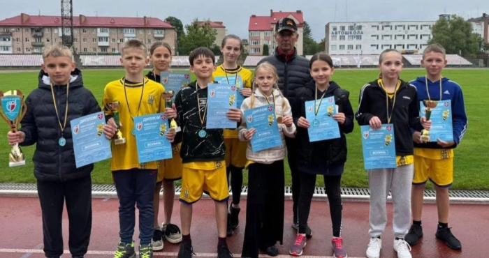 Учні Підгайцівського ліцею перемогли в обласному етапі «Пліч-о-пліч всеукраїнських шкільних ліг» з легкої атлетики