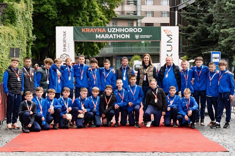 Ужгородський марафон Krayna об’єднав понад тисячу учасників задля підтримки поранених військових