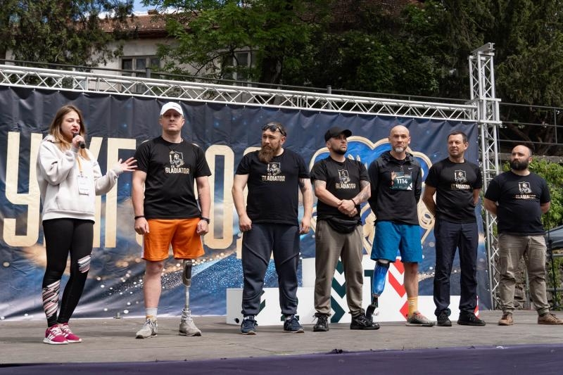 Ужгородський марафон Krayna об’єднав понад тисячу учасників задля підтримки поранених військових