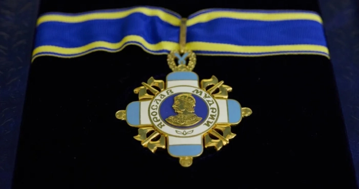 Василь Зінкевич удостоєний ордена князя Ярослава Мудрого III ступеня