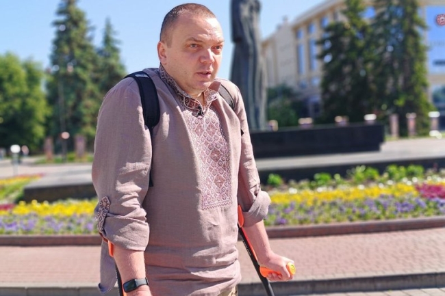 Ветеран просить запрошення у Шакирзяна на інспекцію туалету в центрі Рівного