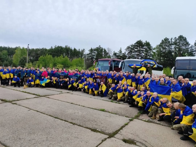 З російського полону повернули 7 воїнів з Рівненщини