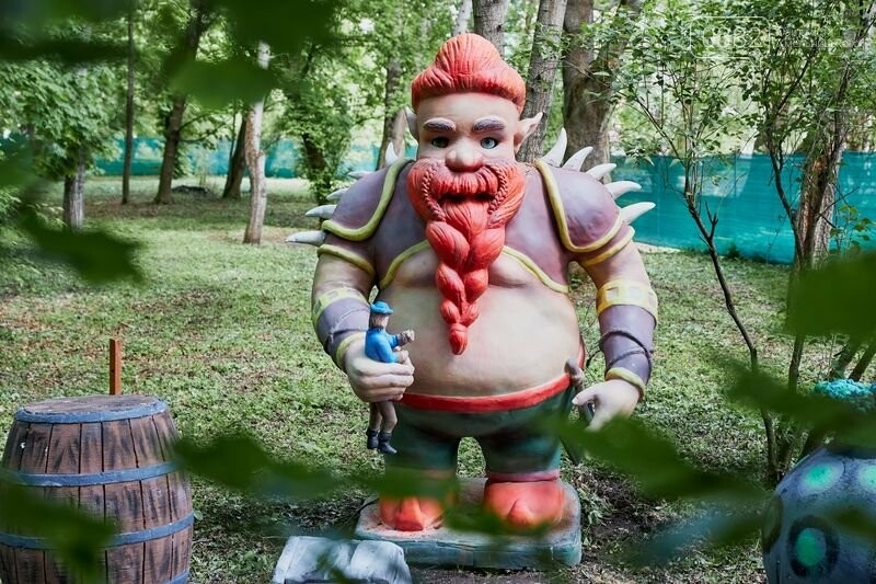 Фарби холі та шоу бульбашок у "Парку Легенд"