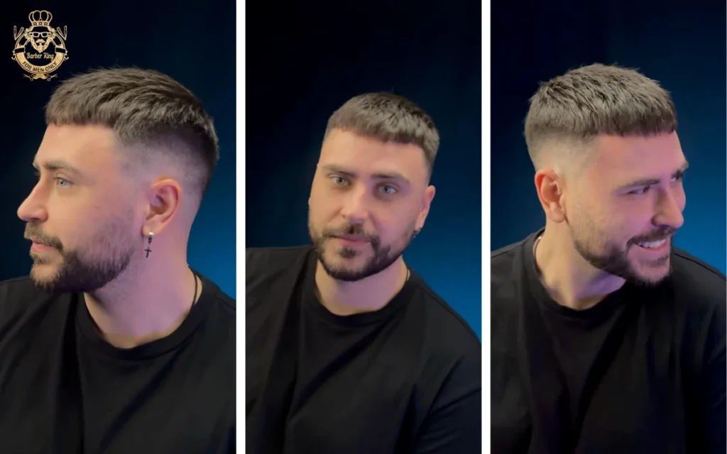 Barberking кроп стрижка