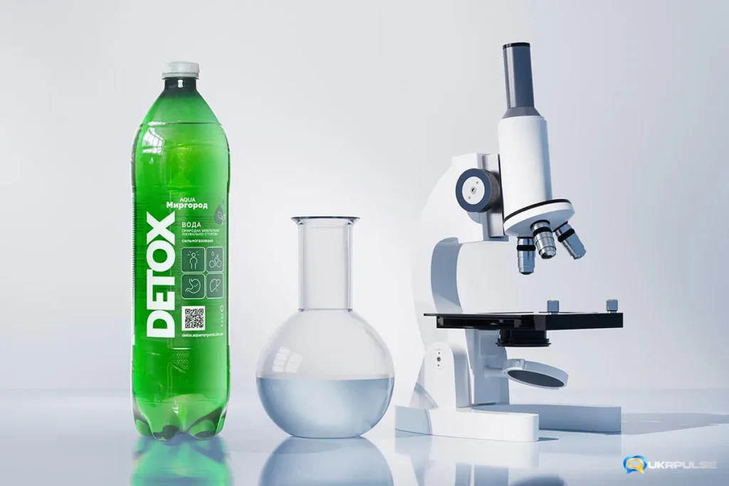 минеральная вода для детокса AQUA Миргород DETOX