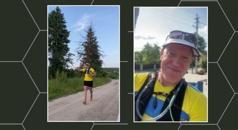 "Підштовхнула дівчина з Америки": 52-річний чоловік пробіг 80 км з Тернополя до рідного села