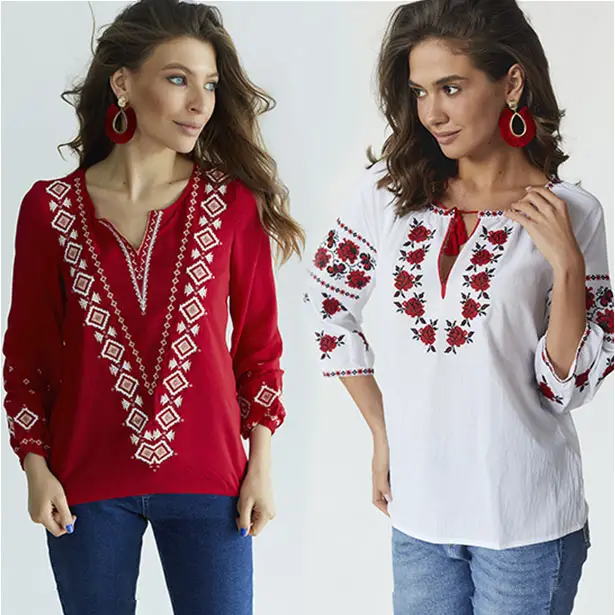 жіночі вишиванки folk moda