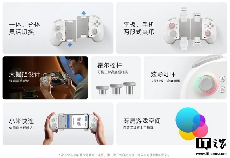 Redmi випустила новий контролер для смартфонів і планшетів з ефектом Холла і великою ємністю