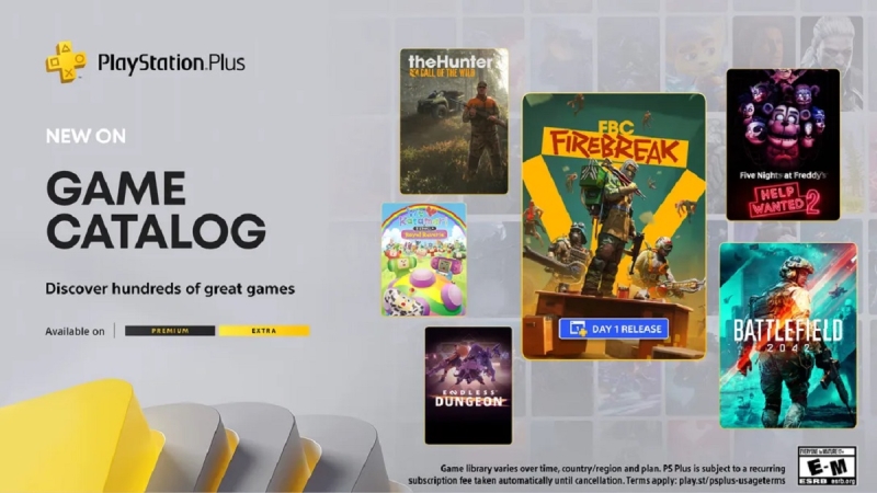 Наступного тижня передплатники PS Plus Extra і Premium отримають чудову добірку ігор, хедлайнером якої стане шутер FBC: Firebreak