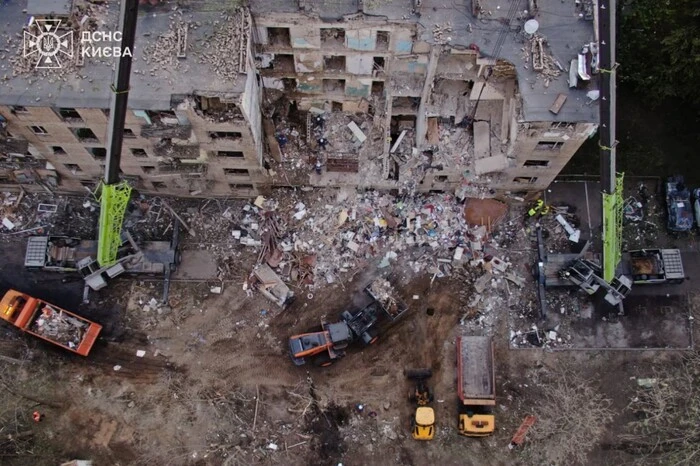 Удар по Києву 23 червня. Аварійно-відновлювальні роботи завершено