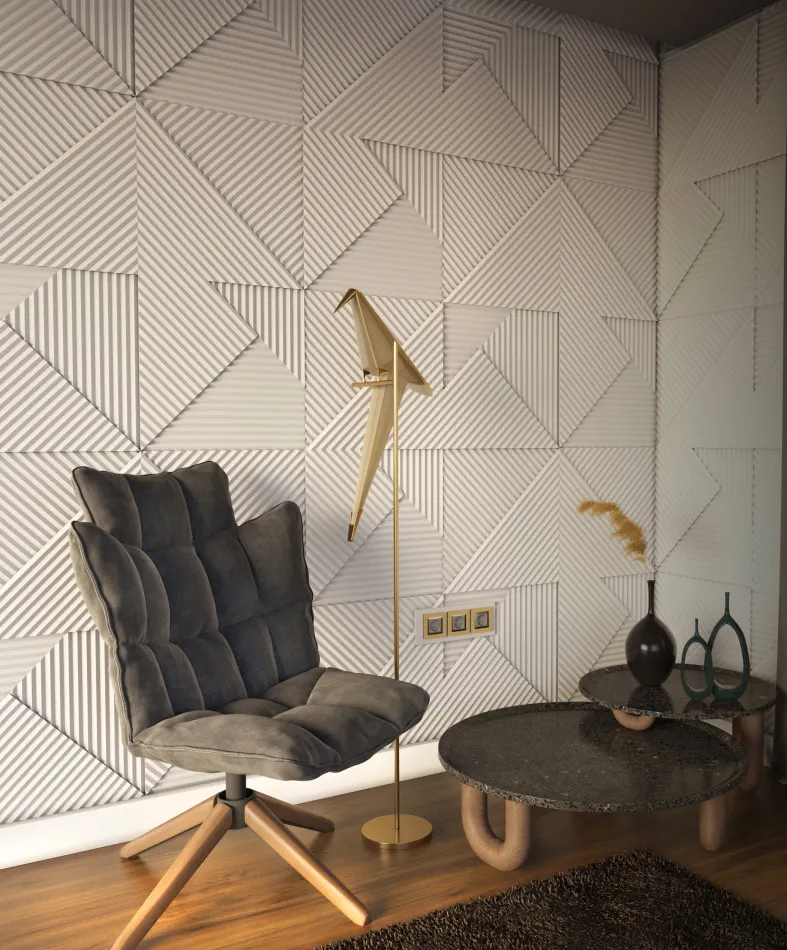 гипсовые 3D‑панели ErmitageDecor