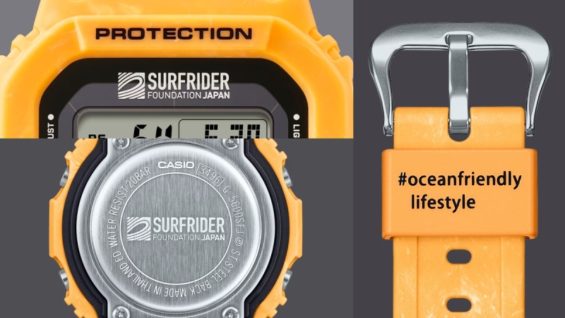 Casio G-Shock x Surfrider Foundation G-5600SFJ-9 тепер доступний у Великій Британії