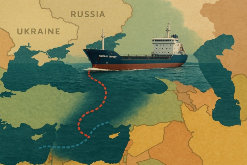 До Лівану не пустили російський корабель з українським зерном. Чому боротися з тіньовим флотом РФ так складно