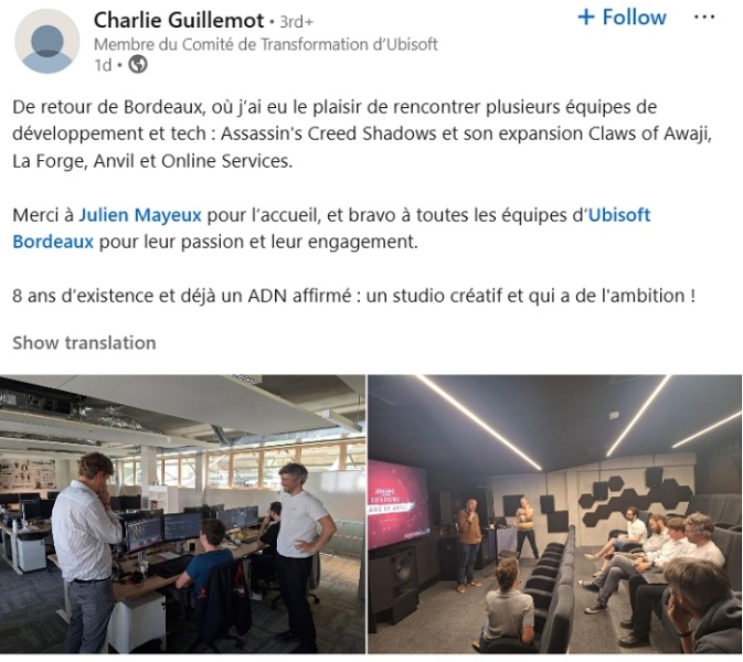 Його за це не звільнять: син глави Ubisoft злив дату релізу першого сюжетного доповнення для Assassin's Creed Shadows