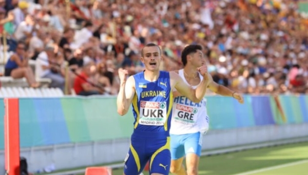 Легкоатлет Погорілко встановив національний рекорд на 400-метрівці