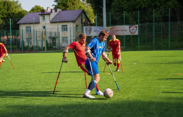 Луцькі "Хрестоносці" зіграли спаринг у Львові з лідером українського Амп-футболу