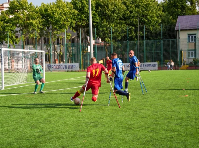 Луцькі "Хрестоносці" зіграли спаринг у Львові з лідером українського Амп-футболу