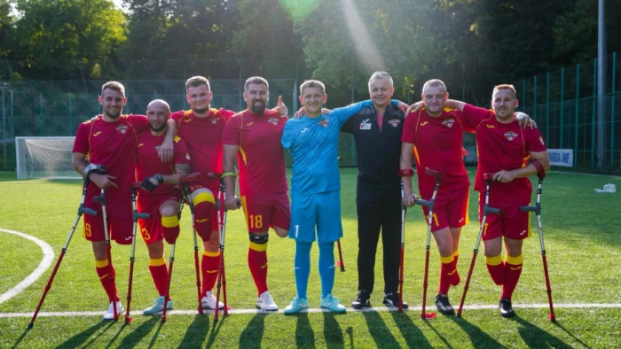 Луцькі "Хрестоносці" зіграли спаринг у Львові з лідером українського Амп-футболу