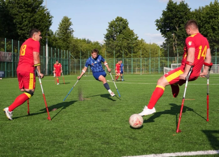 Луцькі "Хрестоносці" зіграли спаринг у Львові з лідером українського Амп-футболу