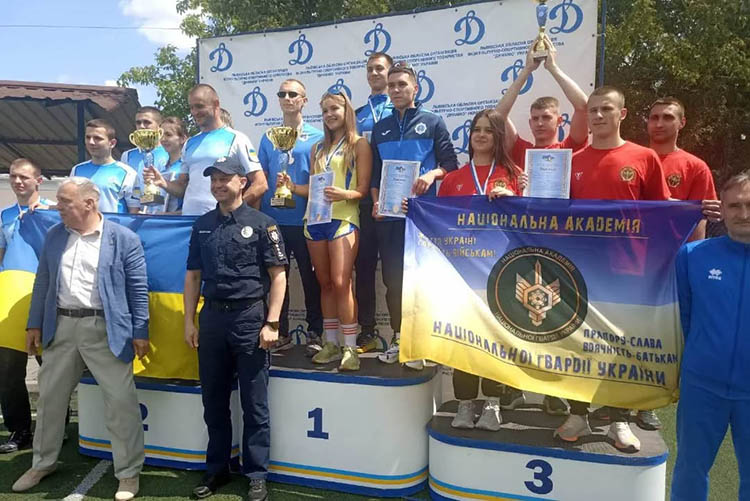 Майбутні правоохоронці Дніпра стали чемпіонами України з поліатлону