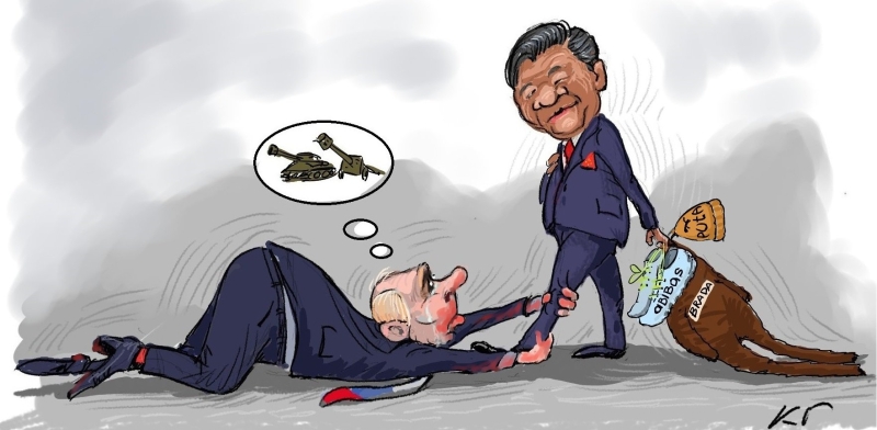 московія дозволила використати себе як інструмент зміцнення... Китаю