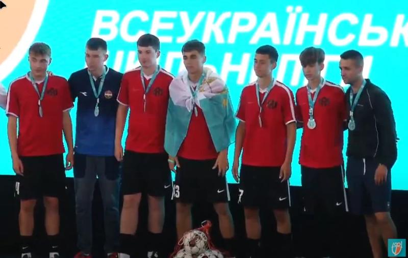 “Пліч-о-пліч: Всеукраїнські шкільні ліги”: команди з Полтавщини – чемпіони України з футзалу