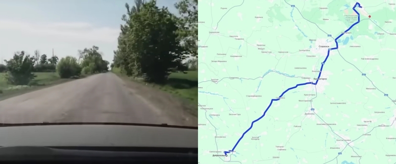 Траса Добропілля – Краматорськ під ударами дронів РФ