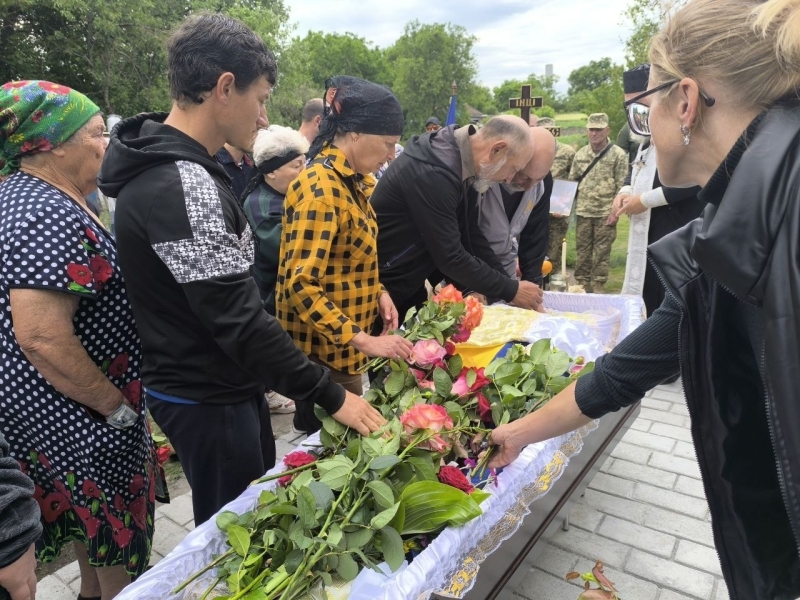 У Білицькій громаді провели в останню дорогу загиблого Захисника України