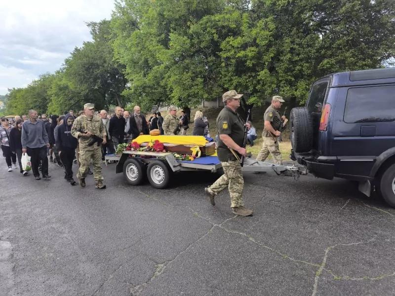 У Білицькій громаді провели в останню дорогу загиблого Захисника України