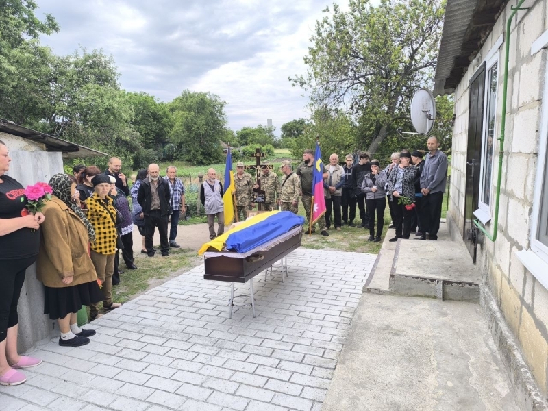 У Білицькій громаді провели в останню дорогу загиблого Захисника України