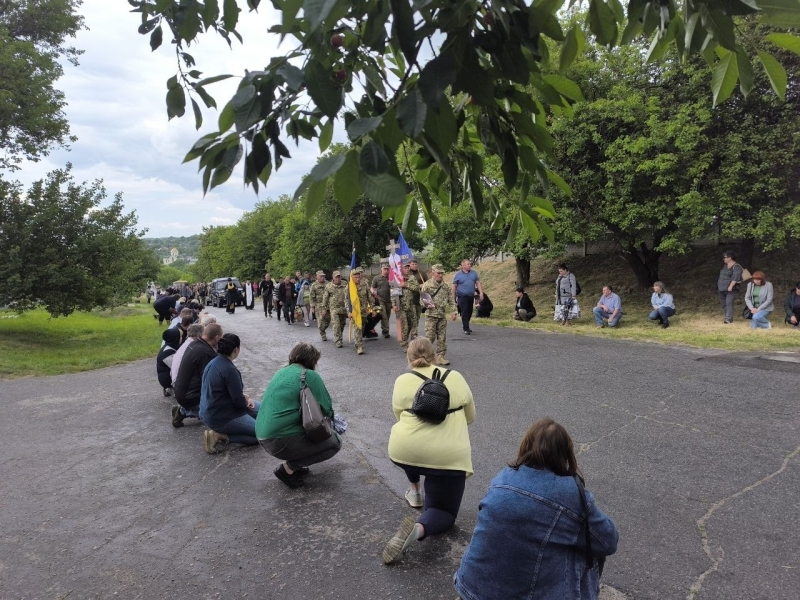 У Білицькій громаді провели в останню дорогу загиблого Захисника України