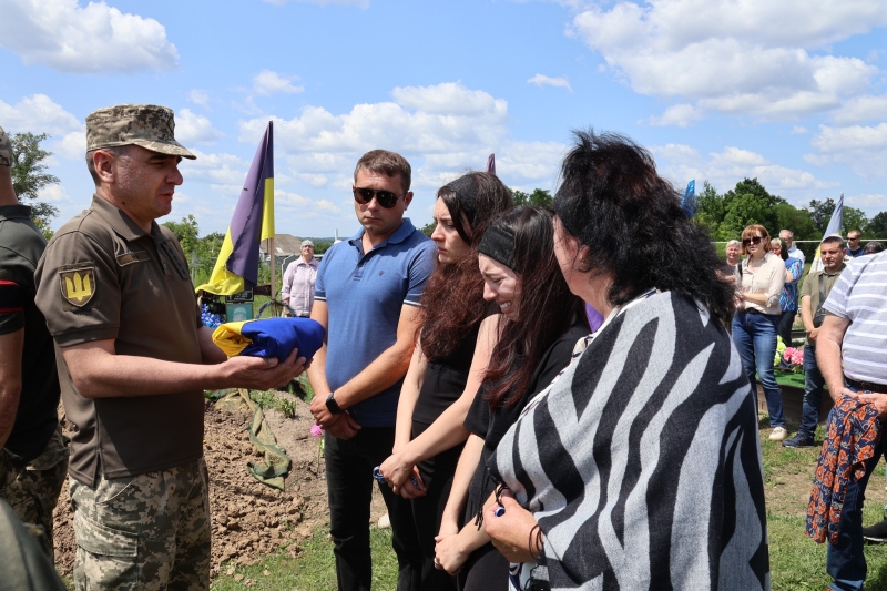 У Лохвицькій громаді попрощались із загиблим Захисником України