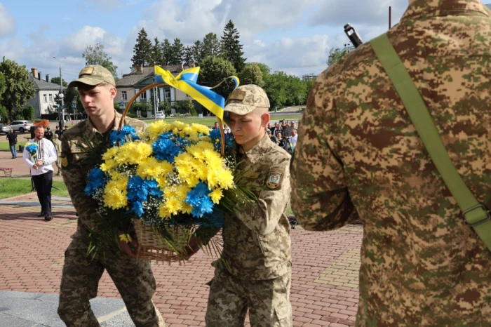 У Луцьку відбулися урочистості з нагоди Дня Конституції