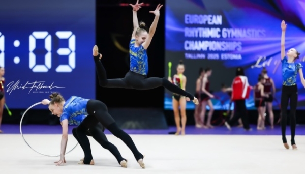 Україна «сріблом» завершила Євро-2025 з художньої гімнастики