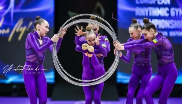 Українські гімнастки виграли перше «золото» на Євро-2025