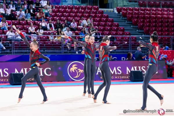 Українські грації вперше здобули «золото» на юніорському ЧС з художньої гімнастики