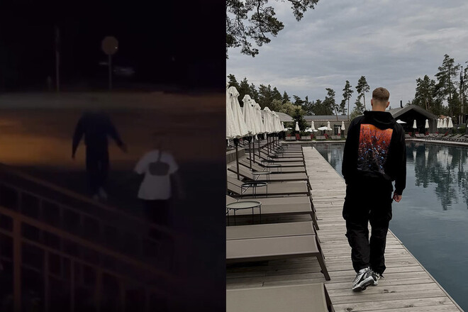 ВІДЕО. Гравець Динамо опублікував кадри пристрасних обіймів із блондинкою