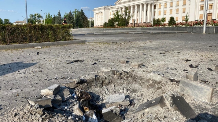 Ворог ударив дронами по приватному сектору та в самий центр Краматорська