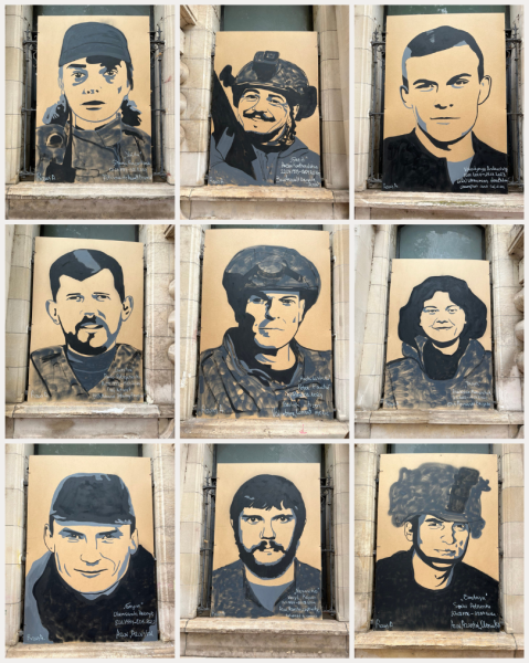 З Краматорська до Тулузи: як портрети українських військових стали частиною французького міста і були понівечені студентами