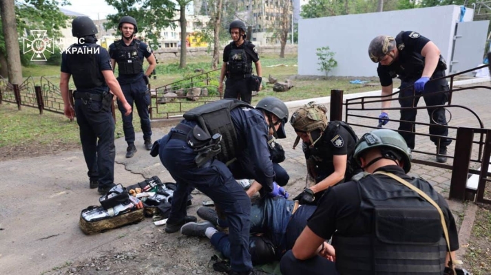 Зеленський: У Харкові вже понад 40 поранених, це удари не ''у відповідь''