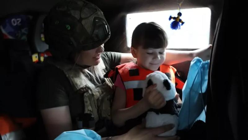 У Запорізькій області ухвалили рішення про примусову евакуацію дітей з Василівського району