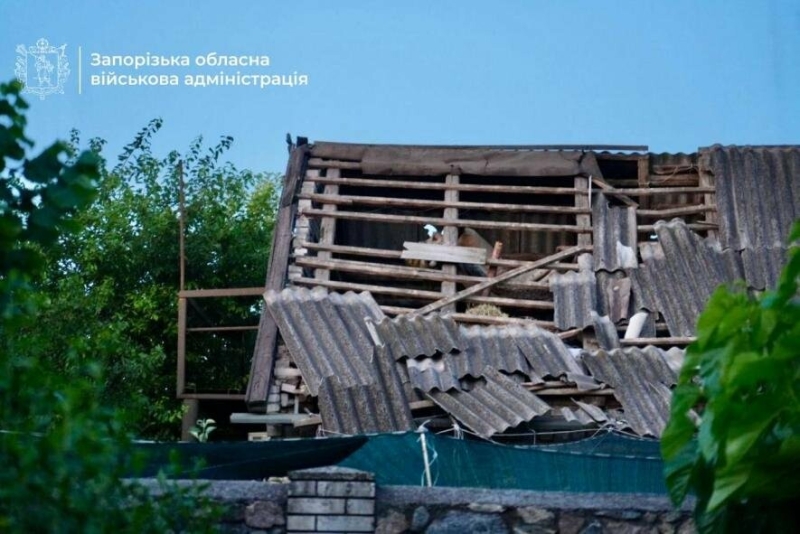 Росія запустила чотири «Шахеди» по промисловому підприємству Запоріжжя