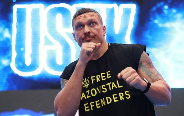 Усик на пресконференції перед боєм із Дюбуа підкреслив важливість цього бою Усик на пресконференції перед боєм із Дюбуа підкреслив важливість цього бою