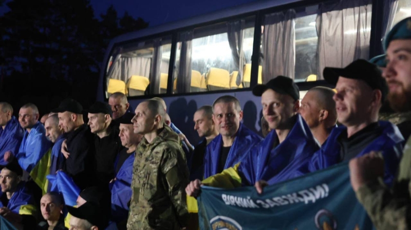 В ці хвилини захисники повертаються додому: 250 полонених українців вже на рідній землі