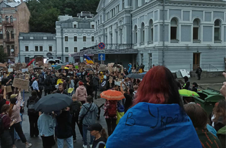 У Києві пройшов мітинг за незалежність НАБУ і САП (фото, відео)