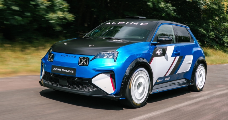 Новий Alpine A290 Rallye готовий розкидати бруд і гравій за 60 тисяч євро