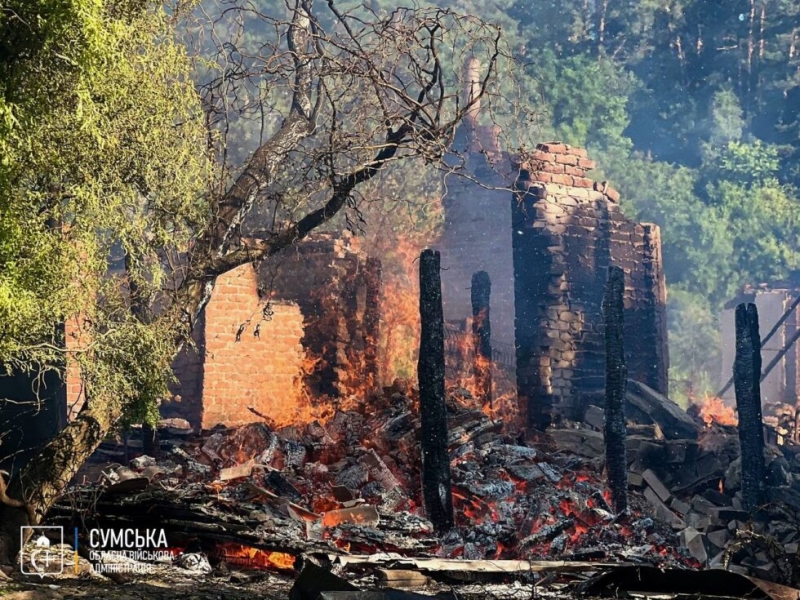 Атака &laquo;шахедів&raquo; на Битицю: є загиблий, поранений, пошкоджено десятки будинків