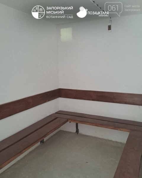 В Запорізькому ботанічному саду, теплиці якого були пошкоджені ворожими дронами, встановили укриття